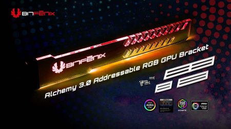 BitFenix推出Alchemy 30 ARGB GPU支架